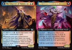 The Emperor of Palamecia // The Lord Master of Hell (0484) (Extended Art) - Foil
